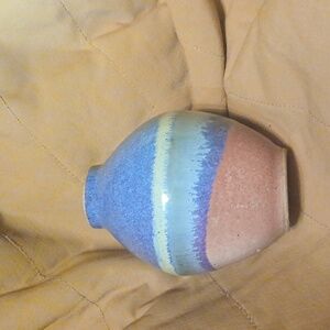 Vintage Clay Stonework Vase